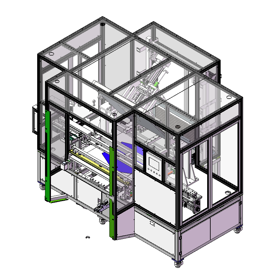 自动折叠机 3D 图