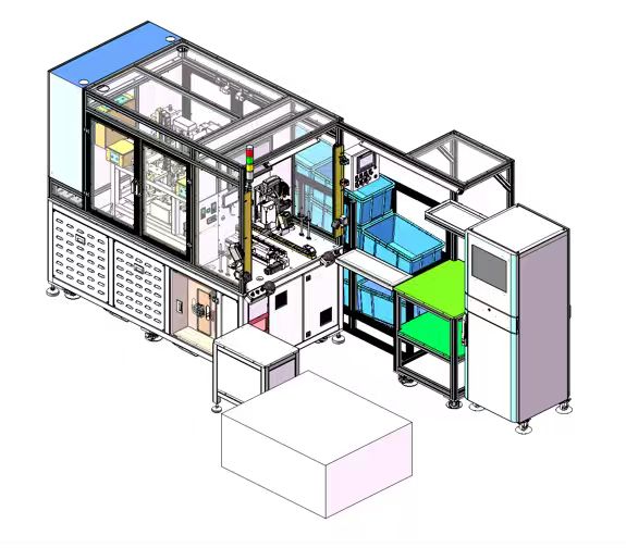 高周波焊接设备 3D 图